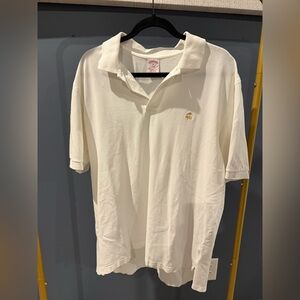 Brooks Brothers White Polo Shirt